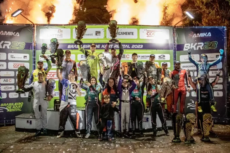 Campeões Brasileiro de Kart Rental - Serjão Soares
