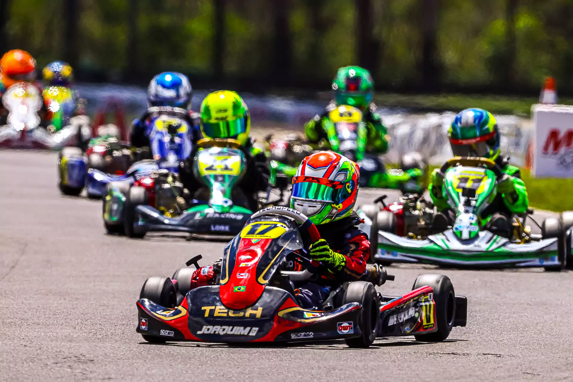 Joaquim Fronza Techspeed Kart - Gilmar Rose