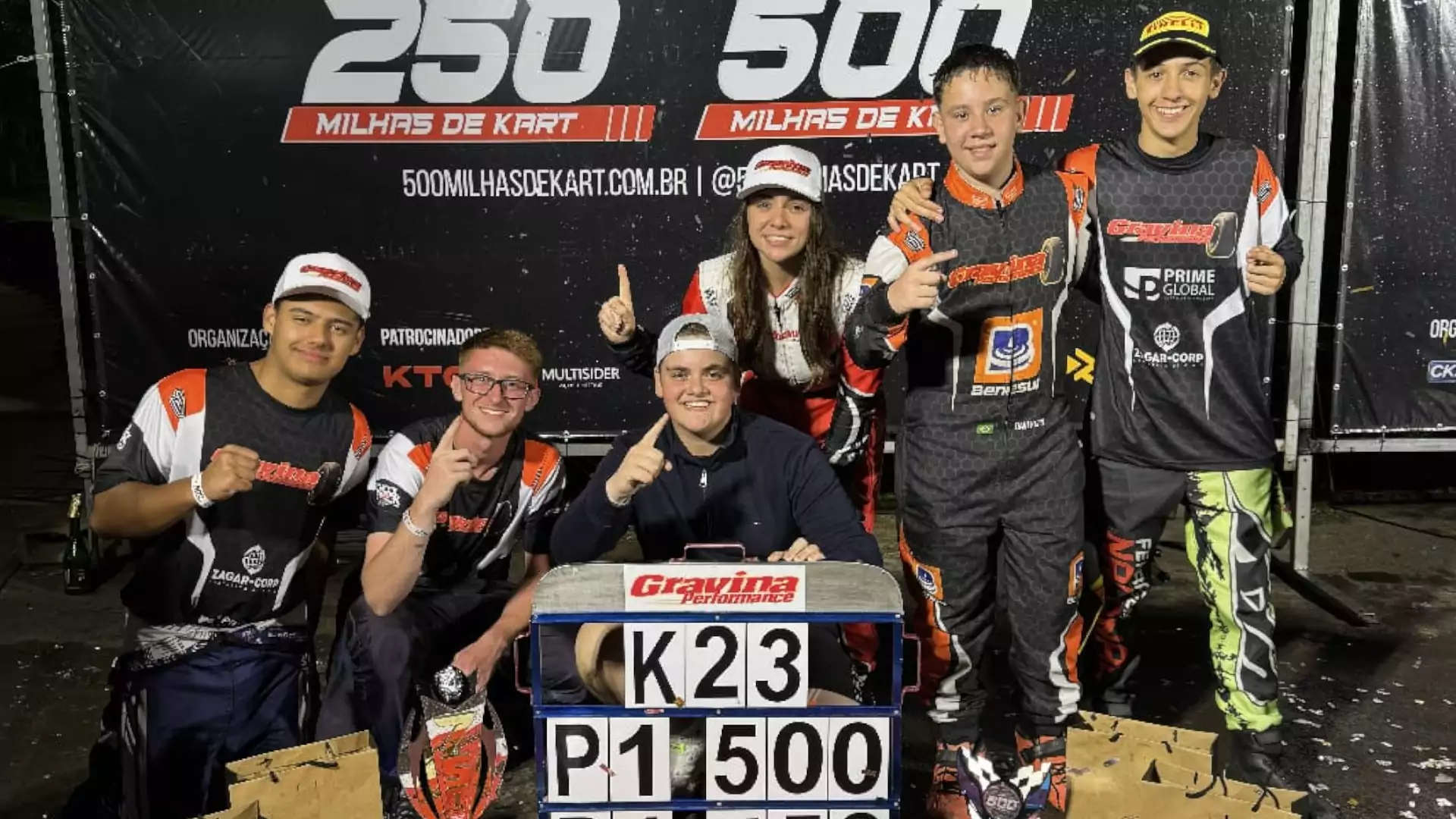 Jovens Pilotos da Gravina Performance - Arquivo Pessoal