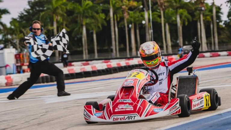 Morgatto foi campeão do SKUSA Winter Series no dia 11, em Homestead, na Flórida (Foto: Kart Chaser)