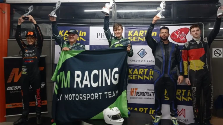 Pódio Kart in Senna 2024