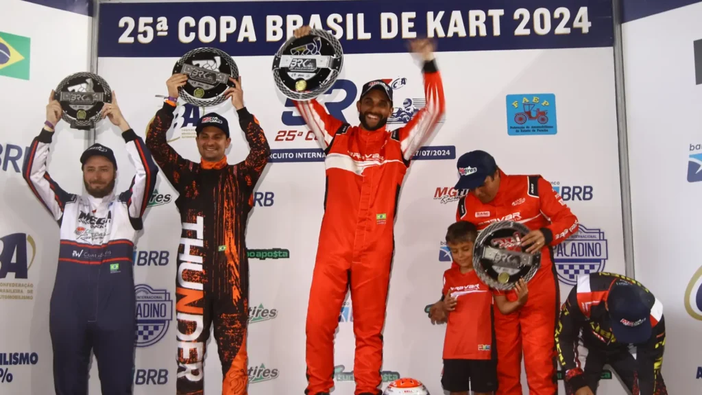 Pódio F4 Sênior - Fábio Oliveira/Radical Motors