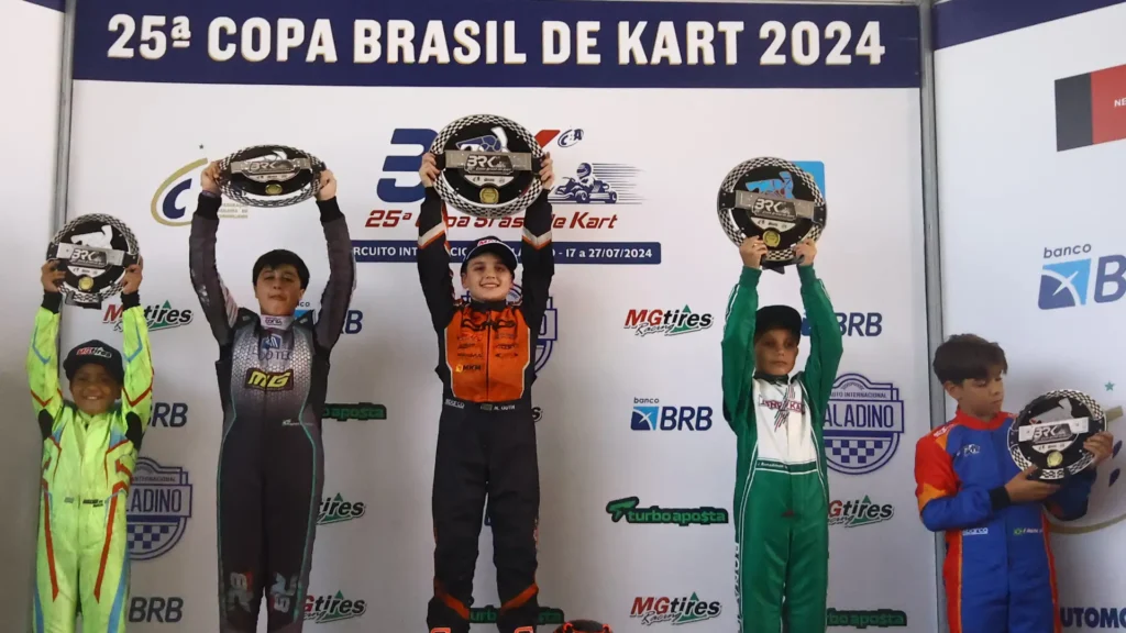 Pódio Júnior Menor - Fábio Oliveira/Radical Motors