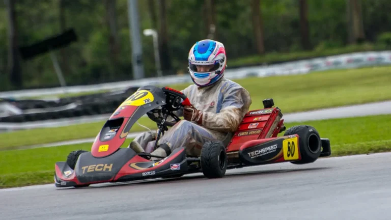 Matheus Castro no Sul-Americano de Kart - Rafael Pierre