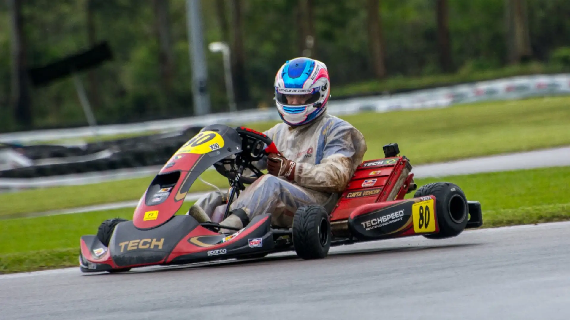 Matheus Castro no Sul-Americano de Kart - Rafael Pierre