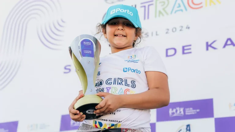 Nicolle Campos, campeã da Cadete no FIA Girls on Track Seletiva de Kart 2024 - Studio One