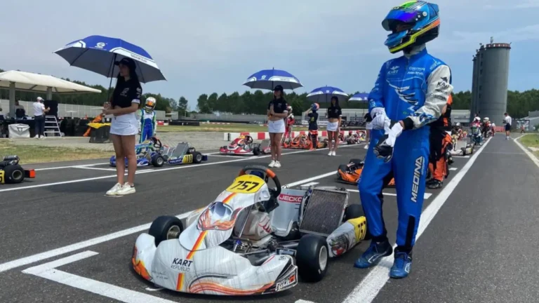 Leonardo Ramires/OK-N Junior/WSK Euro Series - Arquivo Pessoal